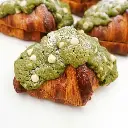 Matcha White Chocolate Crookie