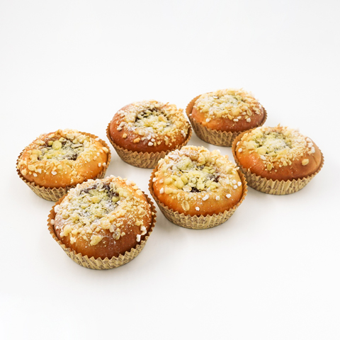 Apple Crumble Brioche (6pcs)